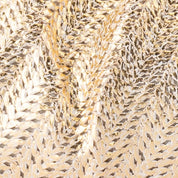 Rita Woven Clutch- Gold