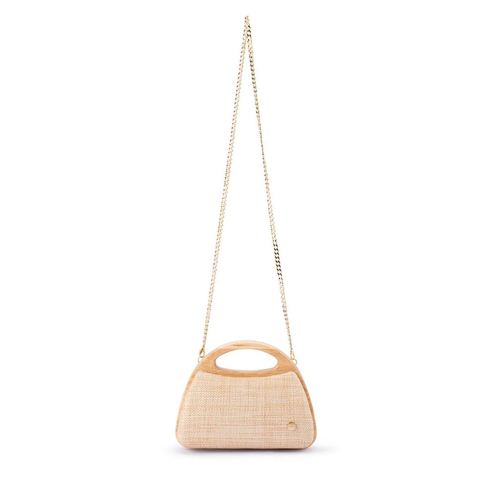 Sarah Wooden Frame Bag