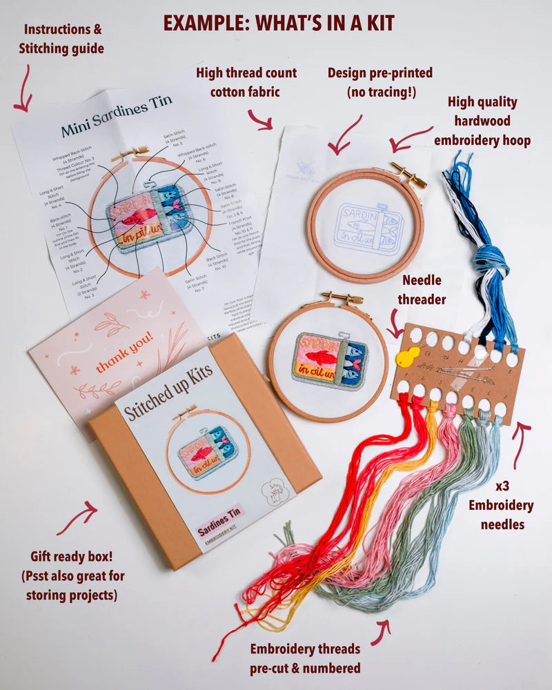 Stitched Up Kits - Busy Bumble Bee - Presence Hamilton