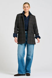 The Iris Blazer- Perfect Plaid - Presence Hamilton