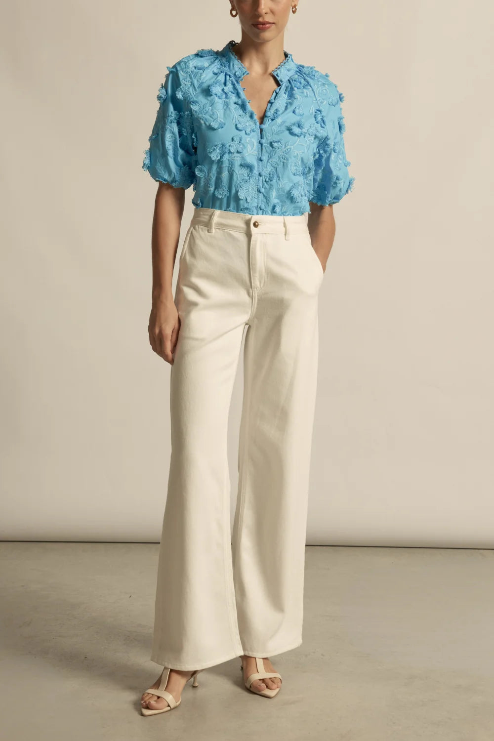 Solstice Top - Bay Broderie