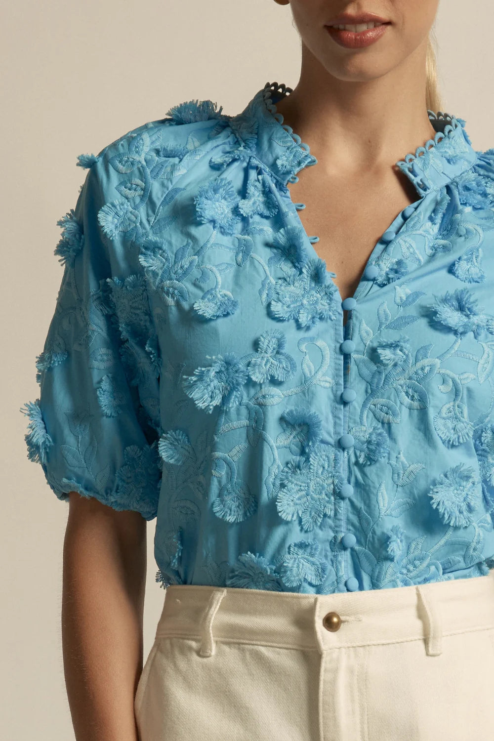 Solstice Top - Bay Broderie