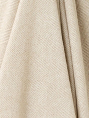 Bronte Herringbone Throw-Beige