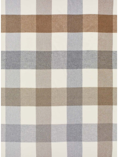 Bronte Block Islay Throw- Natural