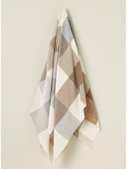 Bronte Block Islay Throw- Natural