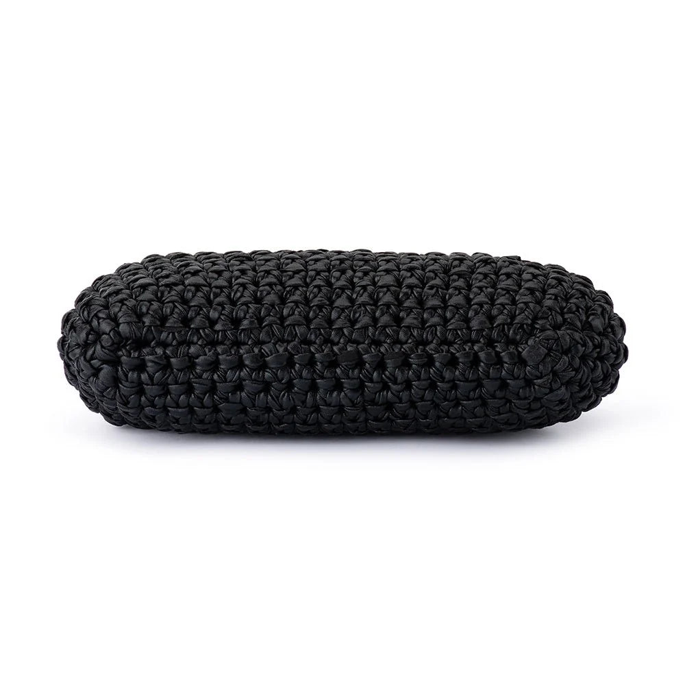 Taylor Crochet Clutch - Black