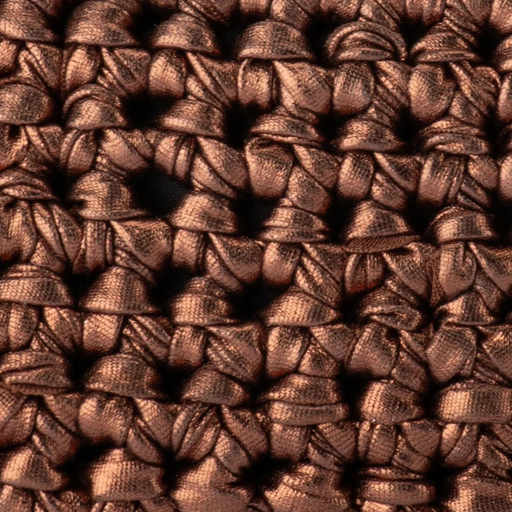 Taylor Crochet Clutch -Bronze