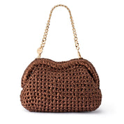 Taylor Crochet Clutch -Bronze