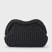 Taylor Crochet Clutch - Black