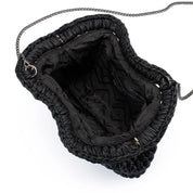 Taylor Crochet Clutch - Black
