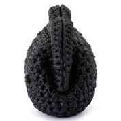 Taylor Crochet Clutch - Black