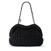 Taylor Crochet Clutch - Black