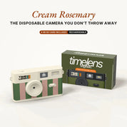 Timelens Digital Camera- Cream Rosemary Stripe