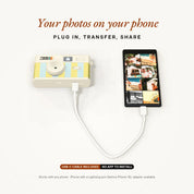 Timelens Digital Camera- Cream Sorbet