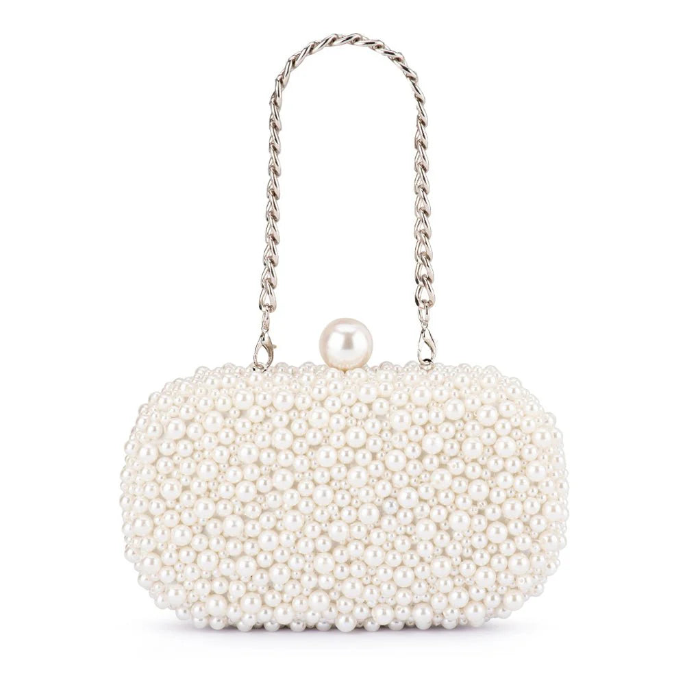 Valentina Pearl Clutch