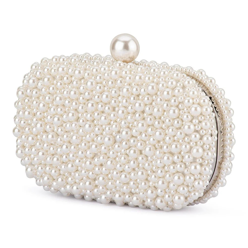 Valentina Pearl Clutch