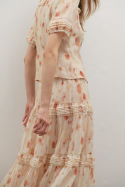 Apricity Shirt- Peaches & Cream - Presence Hamilton