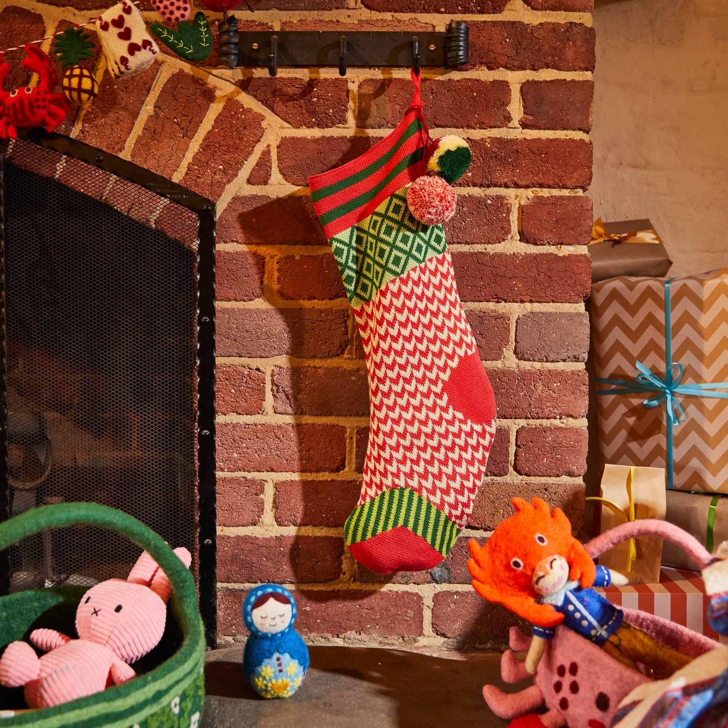 Palmina Knitted Stocking